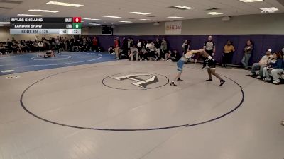 175 lbs Cons. Round 6 - Landon Shaw, Livingston Academy vs Myles Snelling, Bartlett
