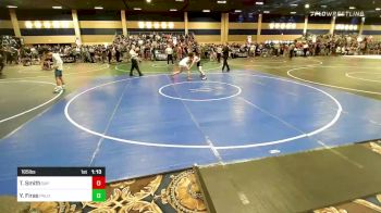 165 lbs Round Of 64 - Teddy Smith, Bay Area Dragons WC vs Yosif Firas, Palo Verde