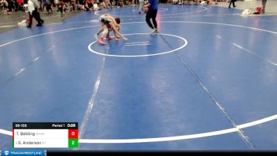 98 106 lbs Semifinal Scotty Anderson Nebraska Titans vs Talon Belding Beatrice High School Wrestling