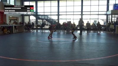 125 lbs 4th Place Match - Dom Bevans, Hawkeye Wrestling Academy vs Parker Rasmussen, LMWC