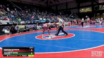 6A-175 lbs Quarterfinal - Nazareth Bates, Grovetown vs DaMyon McFarlin, South Effingham