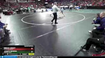 D1-195 lbs Quarterfinal - Joseph Berens, Wausau West vs Brock Arndt, Appleton North