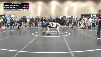 115 lbs Champ. Round 3 - Charlotte Catania, All I See Is Gold Academy vs Phoebe Bishop, Crown City Wrestling Club