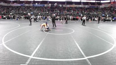 70 lbs Round Of 16 - Waylon Buckner, Tironook Titans vs Brody Crumly, Petersburg