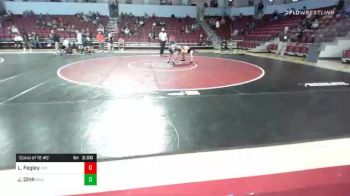 141 lbs Consolation - Luke Fegley, Virginia Military Institute vs Jared Dinh, Gardner-Webb