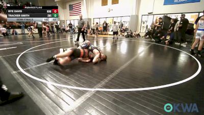 120 lbs Semifinal - Rye Davis, Honey Badgers Wrestling Club vs Tracker Smith, Salina Wrestling Club
