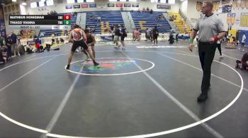 157 lbs Cons. Round 6 - Matheus Honigman, Lugo Wrestling Club vs Thiago Vianna, Trident Wrestling Club
