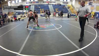 157 lbs Cons. Round 6 - Matheus Honigman, Lugo Wrestling Club vs Thiago Vianna, Trident Wrestling Club