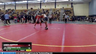 157 lbs Cons. Semi - Joseph Anderson, Southwest State vs Jan Hernandez-Soto, UW-Eau Claire