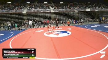 56 lbs Champ. Round 1 - Dalton Bankert, Worland Wrestling Club vs Dustin Dean, Green River Grapplers Wrestling