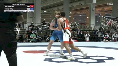 97 Finals Champ. Round 1 - Michial Foy, Army (WCAP) vs Josef Rau, Titan Mercury Wrestling Club (TMWC)