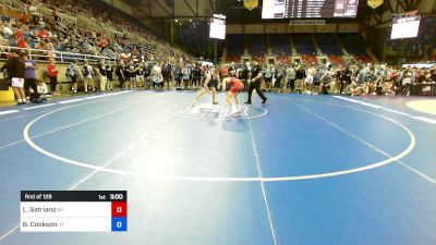 132 lbs Rnd Of 128 - Luke Satriano, NY vs Brigham Cookson, UT