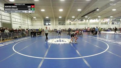 112 lbs Round Of 16 - Hunter ONeill, Farmington vs Mason Atallah, New England Gold WC