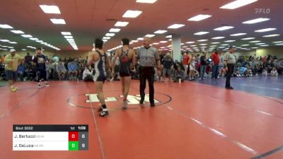 126 lbs Rr Rnd 1 - Julian Bertucci, Mat Factory HS vs John DeLuca, Kiski Pride HS