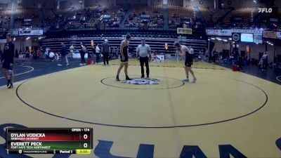 174 lbs Cons. Round 1 - Everett Peck, Fort Hays Tech Northwest vs Dylan Vodicka, Nebraska-Kearney