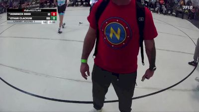 116 lbs Champ. Round 1 - Ethan Clackum, Nebraska Wrestling Academy vs Dominick Reed, Nebraska Boyz