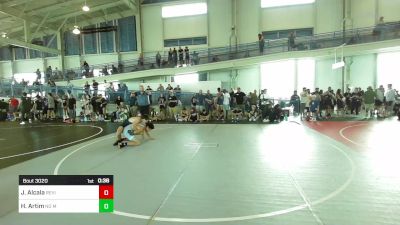 156 lbs Consi Of 16 #2 - Joshua Alcala, Revival School Of Wrestling vs Hunter Artim, No Mercy WC