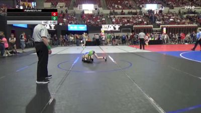 78 lbs Champ. Round 1 - Kase Knaff, Shepherd Wrestling Club vs Mac Binek, Buffalo Outlaws Wrestling