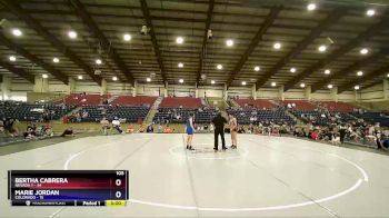 105 lbs Round 2 (4 Team) - BerthA CABRERA, Nevada 1 vs Marie Jordan, Colorado