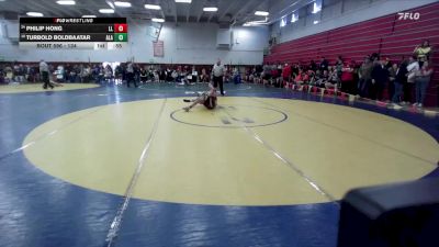 134 lbs Cons. Round 2 - Turbold Boldbaatar, Alameda vs Philip Hong, Las Lomas