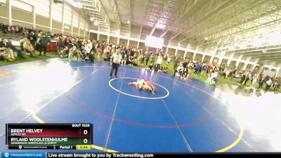 78 lbs Champ. Round 1 - Ryland Woolstenhulme, Sanderson Wrestling Academy vs Brent Helvey, Suples WC