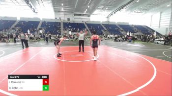 144 lbs 5th Place - Isaiah Ramirez, Big Bear Grapplers vs Brody Cobb, Lions WC