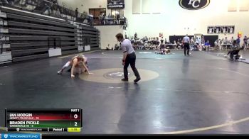 138 lbs Round 1 (8 Team) - Ian Hodgin, Hewitt-Trussville vs Braden Pickle, Gardendale Hs