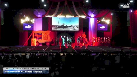 The Stingray Allstars - Honey [2025 L1.1 Youth - PREP - Medium Day 1] 2025 ASC Battle Under the Big Top Grand Nationals