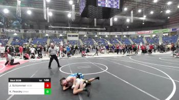 95 lbs Semifinal - Jaydyn Schommer, Nebraska Boyz vs Karver Peasley, Omak Wrecking Crew Wrestling