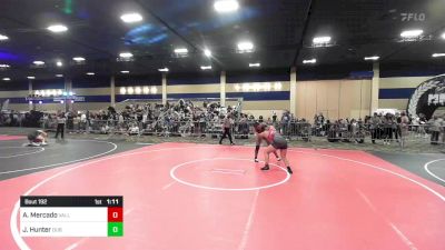 165 lbs Round Of 16 - Ariana Mercado, Valley Athletic Club vs Jordan Hunter, DUB Wrestling