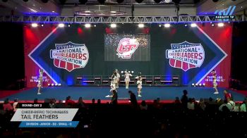 Cheer-riffic Techniques - Tail Feathers [2025 L2 Junior - D2 - Small - C Day 2] 2025 NCA All-Star National Championship