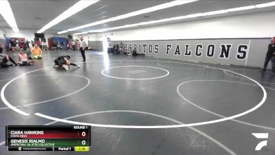 123 lbs Round 1 - Ciara Hawkins, Costa Mesa vs Genesis Rialmo, Americana Jiu Jitsu Collective