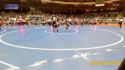 60 lbs Round Of 16 - Everett Brown, American Dream Wrestling Club vs Kaden Decker, Henryetta Knights Wrestling Club