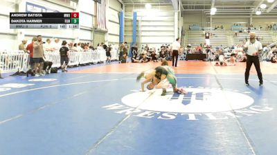 106 lbs Rr Rnd 3 - Andrew Batista, MetroWest United Lightning - HSB vs Dakota Harmer, Flint Tropics - HSB