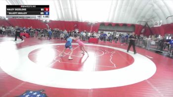 120 lbs Cons. Semi - Haley Dezelske, Wisconsin vs Elliott Mulloy, Askren Wrestling Academy