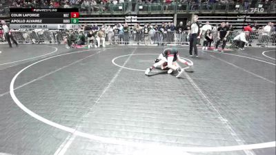 100 lbs Consi Of 16 #2 - Colin LaForge, Mat Assassins vs Apollo Alvarez, Hanover Park