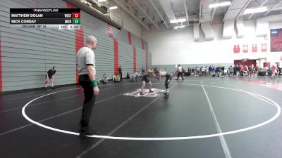 125 lbs Round Of 16 - Matthew Dolan, West Virginia - Unatt vs Nick Corday, Michigan State - Unatt