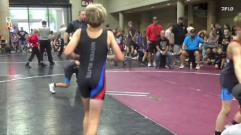 70 lbs Round 3 (6 Team) - Esai Steele, Moyer Elite vs LIAM KING, Fight Club