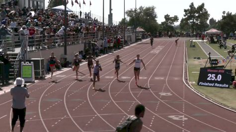 Women's 200m, Finals 10