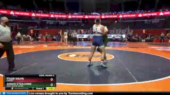 2 lbs Cons. Round 2 - Tyler Wilms, Lemont vs Aodan O`Sullivan, Niles (Notre Dame)