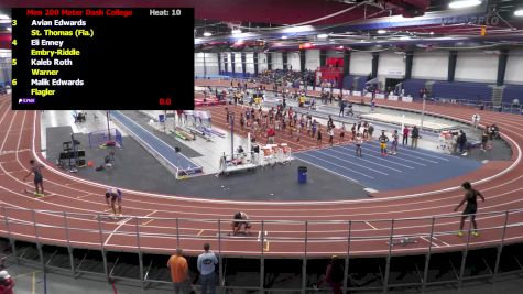 Men's 200m, Finals 10