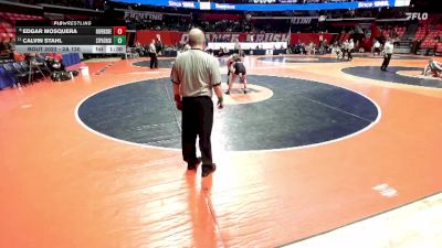 2A 120 lbs Champ. Round 1 - Calvin Stahl, Chicago (St. Patrick) vs Edgar Mosquera, Riverside (R.-Brookfield)