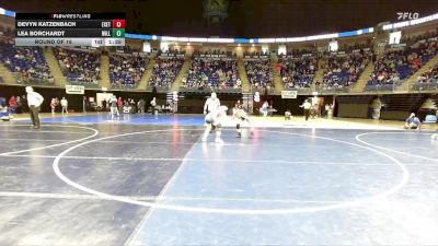 136 lbs Round Of 16 - Devyn Katzenbach, Exeter Twp. vs Lea Borchardt, Williamsport