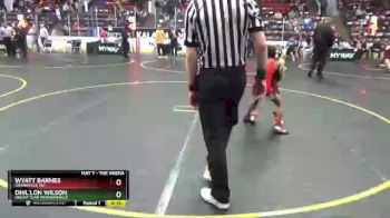 52 lbs Cons. Round 4 - Dhil`lon Wilson, Dream Team Performance vs Wyatt Barnes, Grandville WC