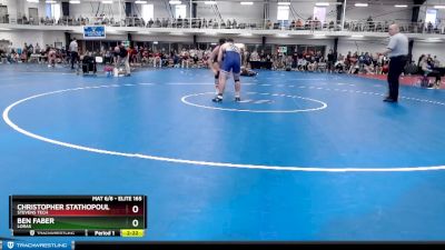 Elite 165 lbs Cons. Round 3 - Ben Faber, Loras vs Christopher Stathopoulos, Stevens Tech