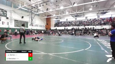 144 lbs Champ. Round 1 - Jeremiah Serna, El Rancho vs Joel Gonzalez, Warren