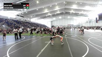 49 lbs Quarterfinal - Micah Holt, Mantanona TC vs Cutler Hone, Iron County Wr Ac