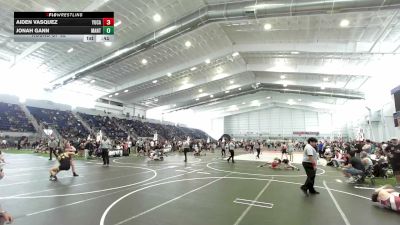 175 lbs Round Of 32 - Aiden Vasquez, Yucaipa Thunder WC vs Jonah Gann, Mantanona TC