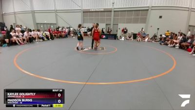 225 lbs 4th Wrestleback (16 Team) - KayLee Golightly, Virginia Blue vs Madison Burns, Wisconsin
