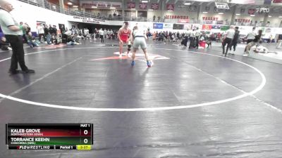 197 lbs Cons. Round 6 - Kaleb Grove, Northwestern (Iowa) vs Torrance Keehn, Concordia (Neb.)